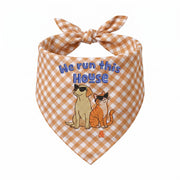 Labrador Cat Owner Personalized Embroidered Pet Bandana for Multi-Pet Homes (ver 2)