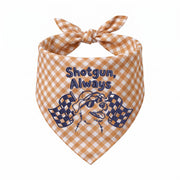 Car Racing Personalized Embroidered Dog Bandana for the Ride-Along Buddy