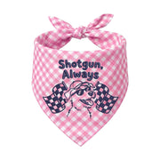 Car Racing Personalized Embroidered Dog Bandana for the Ride-Along Buddy