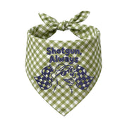 Car Racing Personalized Embroidered Dog Bandana for the Ride-Along Buddy