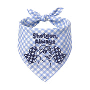 Car Racing Personalized Embroidered Dog Bandana for the Ride-Along Buddy