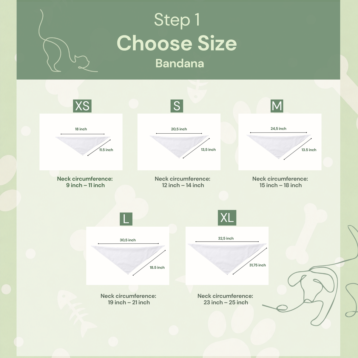 Golden Retriever Personalized Embroidered Bandana for New Baby Announcements (ver 3)