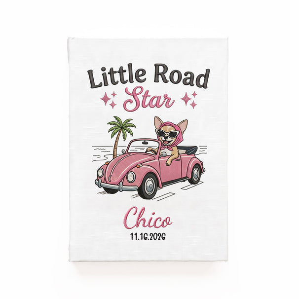 Chihuahua Travel Personalized Embroidered Album for the Adventure-Loving Pet Owner