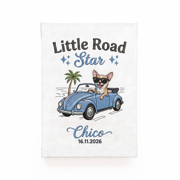 Chihuahua Travel Personalized Embroidered Album for the Adventure-Loving Pet Owner