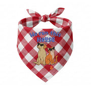 Labrador Cat Owner Personalized Embroidered Pet Bandana for Multi-Pet Homes (ver 2)