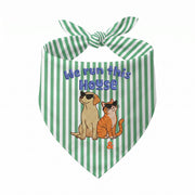 Labrador Cat Owner Personalized Embroidered Pet Bandana for Multi-Pet Homes (ver 2)