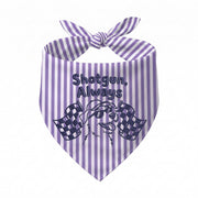 Car Racing Personalized Embroidered Dog Bandana for the Ride-Along Buddy