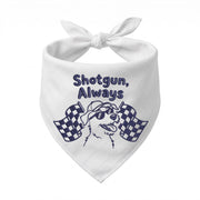 Car Racing Personalized Embroidered Dog Bandana for the Ride-Along Buddy