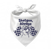 Car Racing Personalized Embroidered Dog Bandana for the Ride-Along Buddy